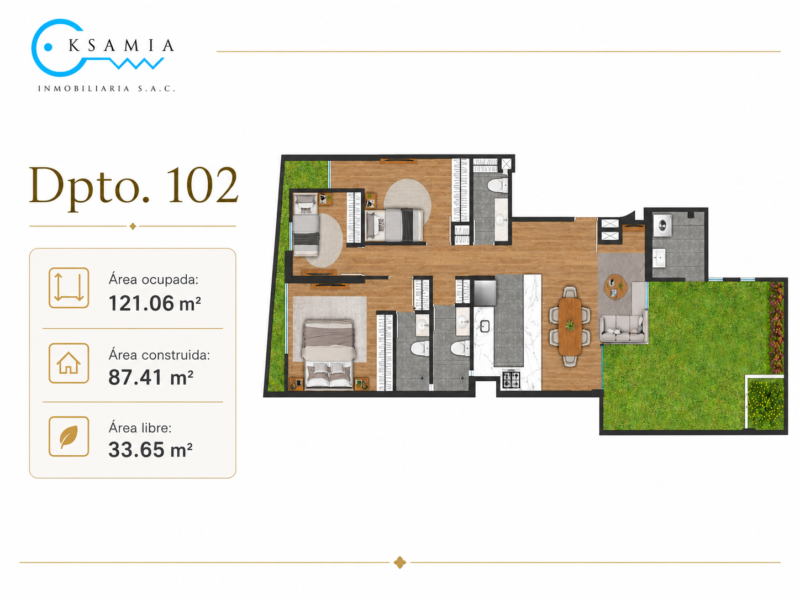 Edificio Toquepala | Departamentos exclusivos en Chacarilla, Surco