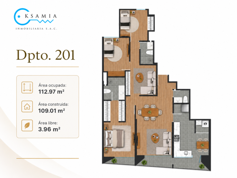 Edificio Toquepala | Departamentos exclusivos en Chacarilla, Surco