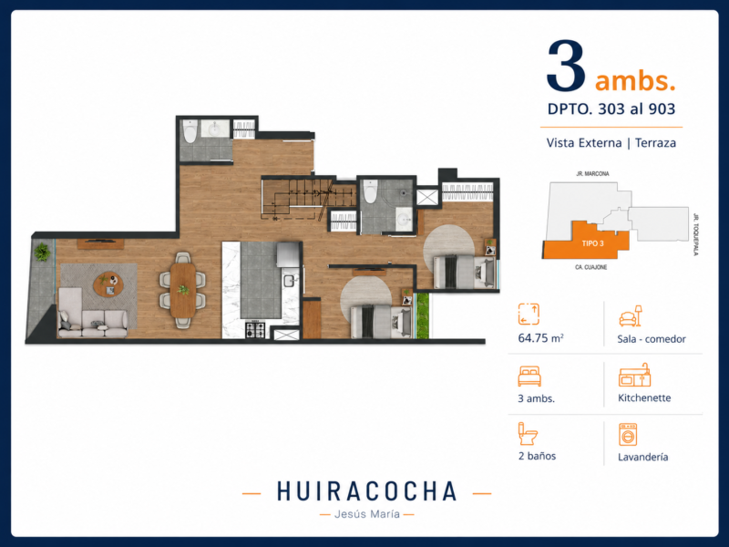 Huiracocha | Descubre tu hogar ideal en Jesús María