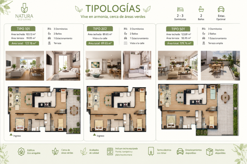 Natura Eco Living | Vive en armonía en San Borja